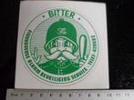 sticker eindhovense alarm beveiliging service bitter, Verzenden, Zo goed als nieuw, Bedrijf of Vereniging