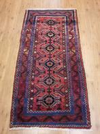 Vintage handgeknoopt perzisch tapijt malayer antiek 214x104, Info@SlatsAntiek.nl, Tweedehands, 100 tot 150 cm, Perzisch