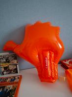Orange opblaasbare hand wuifhand en meer Orange., Ophalen, Zo goed als nieuw, Feestartikel, Oranje of Koningsdag