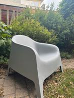 IKEA - grijze tuinstoel - 3 stuks, Tuin en Terras, Tuinstoelen, Ophalen, Zo goed als nieuw, Kunststof