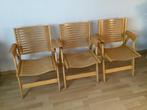 3 Rex stoelen Nico Kralj 1956,  3 stoelen voor 200,-, Huis en Inrichting, Stoelen, Ophalen, Gebruikt, Vintage mid century, Metaal