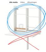 GEZOCHT ikea norberg opberg gedeelte, Huis en Inrichting, Ophalen of Verzenden, Gebruikt, Bureau