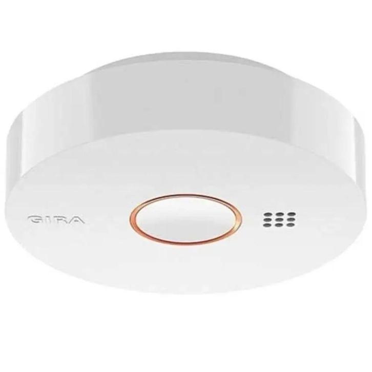 Gira Basic Q rookmelder / brandmelder wit totaal 6 stuks, Doe-het-zelf en Verbouw, Alarmsystemen, Nieuw, Detector, Sensor of Melder