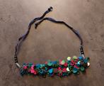 Leuke ketting DIDI in Groen/blauw/roze voor €2,50, Sieraden, Tassen en Uiterlijk, Ophalen of Verzenden, Gebruikt, Overige kleuren