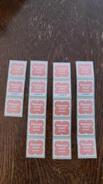 38 pannenzegels Plus zegels niet opgeplakt minder kan ook, Plus, Ophalen of Verzenden