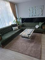 Banken + gratis tafel +6 stoelen, tv-meubel en wandrek ), Huis en Inrichting, Banken | Complete zithoeken, Ophalen of Verzenden