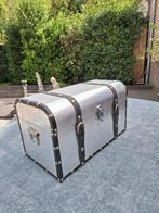 metaal-look kistje, Huis en Inrichting, Minder dan 50 cm, Gebruikt, Verzenden, Minder dan 50 cm