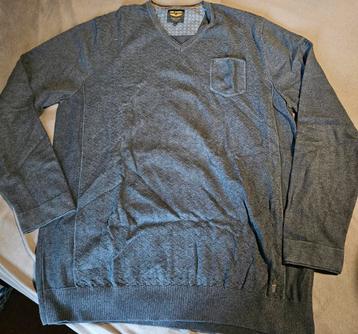 PME Legend Trui V-hals Grijs 3XL beschikbaar voor biedingen