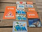 VTM stickers België, Verzamelen, Ophalen of Verzenden, Zo goed als nieuw