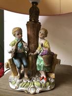 Tafellamp man vrouw romantisch, Huis en Inrichting, Lampen | Tafellampen, Ophalen of Verzenden, Zo goed als nieuw, Overige materialen