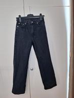 Arket straight cropped stretch jeans zwart maat 26 XS, Verzenden, Zwart, Zo goed als nieuw, W27 (confectie 34) of kleiner