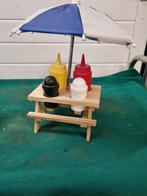 peper en zout mosterd en ketchupset, Ophalen of Verzenden, 'T Olde Gre-j, Info@toldegrej.nl, Endepoelstraat 20f Didam