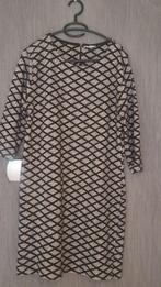 Jurk zwart wit, Zwart, Maat 42/44 (L), Ophalen of Verzenden, Knielengte