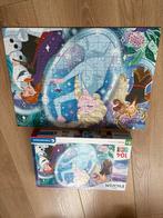 Frozen Puzzel 104 Stukjes, Ophalen of Verzenden, Meer dan 50 stukjes, Zo goed als nieuw, 4 tot 6 jaar