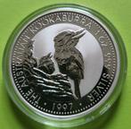 Kookaburra 1997 - 1 oz zilver, Postzegels en Munten, Verzenden, Zilver