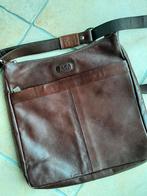 SASA bruine kwaliteits schoudertas ZGAN, Overige merken, Bruin, Ophalen of Verzenden, Zo goed als nieuw