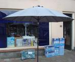 Parasols diameter 2.70 of 3.25 mtr. Kantelbaar Aluminium, Ophalen, Nieuw, Kantelbaar