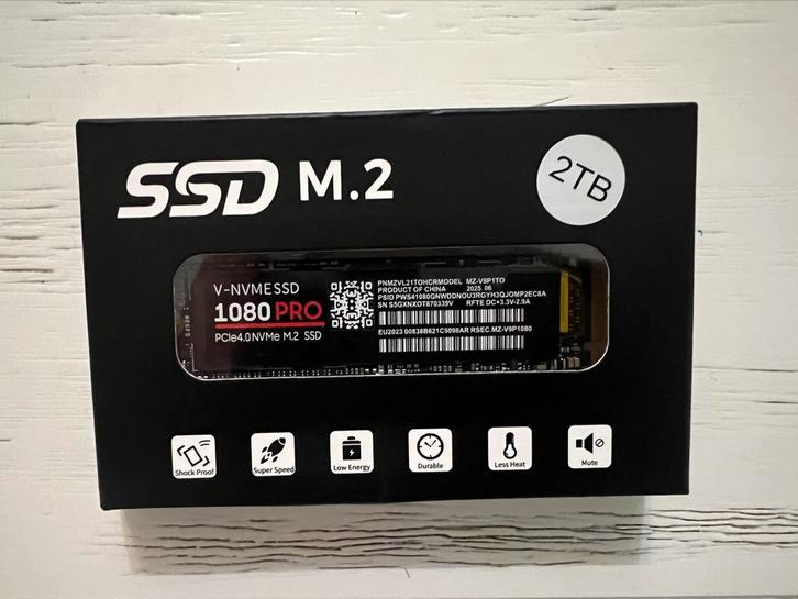 2TB NVMe PCIe M.2 SSD - Snelle opslag!, Computers en Software, Harde schijven, Nieuw, Desktop, Intern, SSD, SATA, Ophalen of Verzenden
