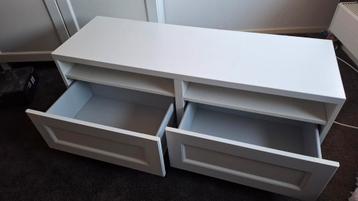 Ikea besta Witte TV meubel / Opbergkast - afbeelding 3