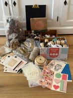 Groot Pakket Diverse Knutselspullen, Hobby en Vrije tijd, Knutselen, Ophalen, Gebruikt, Materiaal