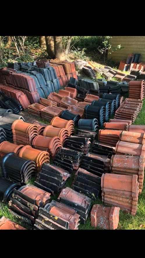 Gebruikte dakpannen diverse type’s & kleuren, Huis en Inrichting, Overige Huis en Inrichting, Gebruikt, Ophalen