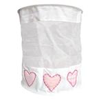 Lamp kinderkamer Taftan hartjes, 25 tot 50 cm, Wit, Rond, Nieuw