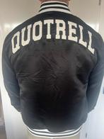 Quotrell Bomberjack XL (valt als L) jas zwart, Kleding | Heren, Ophalen of Verzenden, Zo goed als nieuw, Maat 56/58 (XL), Zwart