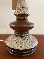 Vintage Hustadt Leuchten lamp incl. kap, Huis en Inrichting, Lampen | Tafellampen, Gebruikt, Vintage, 50 tot 75 cm, Ophalen