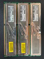 3 x 2GB PC3-10666 RAM - 7-7-7 - 1.65V 1333MHz, Computers en Software, RAM geheugen, Gebruikt, DDR3, Ophalen of Verzenden, Desktop