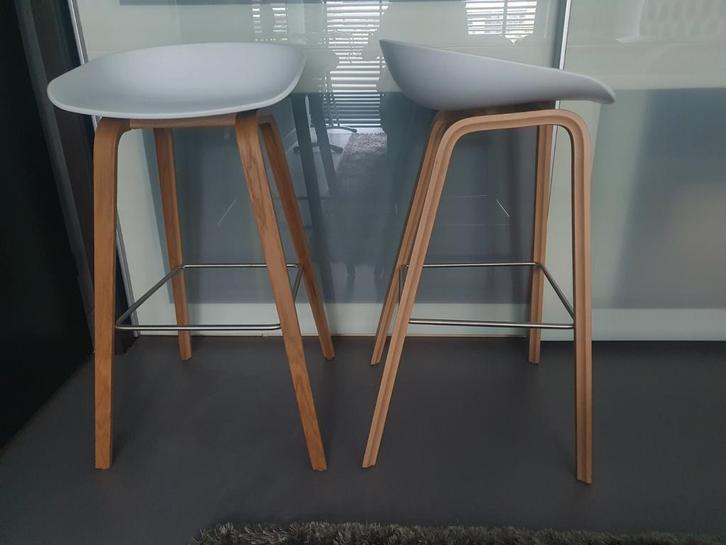 ***8x HAY About a Stool AAS32 barkrukken- 75cm***, Huis en Inrichting, Barkrukken, Zo goed als nieuw, 60 tot 90 cm, Hout, Kunststof
