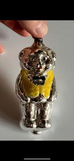 Vintage Kerstbal Beertje - Antiek Brocante, Ophalen of Verzenden, Zo goed als nieuw