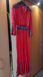 Duivelspak met pruik 38/40, Ophalen of Verzenden, Zo goed als nieuw, Maat 38/40 (M), Carnaval