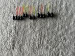 adv 712 / NIEUW set 12 dobbers TIMM 'S, Watersport en Boten, Hengelsport | Witvissen, Ophalen of Verzenden, Nieuw, Dobber of Lood