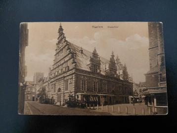 antieke kaart, Haarlem, Vleeschhal, ongelopen, rond 1920. beschikbaar voor biedingen