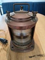 Scheepslamp, omgebouwd tot 230, Verzamelen, Ophalen of Verzenden, Overige typen