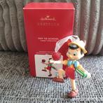 Disney Hallmark keepsake Pinocchio ornament 2020, Ophalen of Verzenden, Overige figuren, Beeldje of Figuurtje