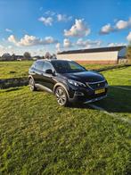 Peugeot 3008 1.2 Puretech 130pk S&S EAT 2020 Zwart, 65 €/maand, 15 km/l, 1199 cc, Leder en Stof