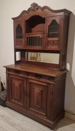 Buffetkast massief eikenhout., Antiek en Kunst, Ophalen