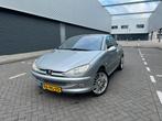 Peugeot 206 1.6 16V CC Grijs Cabrio Silver Edition Sport, Auto's, Voorwielaandrijving, Zwart, 4 cilinders, Cabriolet