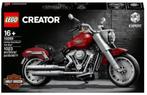 Lego 10269 Harley-Davidson Fat Boy, Ophalen of Verzenden, Zo goed als nieuw, Complete set, Lego