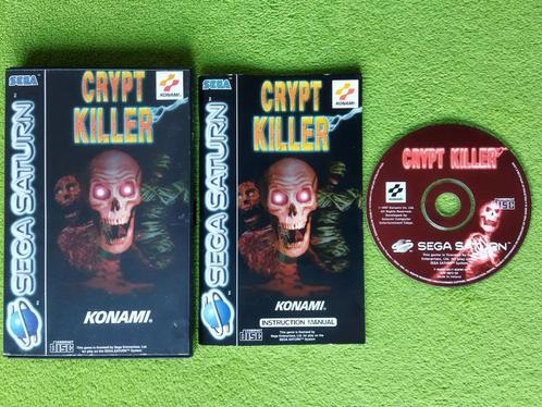 Crypt Killer + Box Protector - SEGA Saturn, Spelcomputers en Games, Games | Sega, Gebruikt, Saturn of Dreamcast, Shooter, 2 spelers