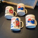 4 Paddington mokken - 9cm hoog, 8cm doorsnee, Gebruikt, Keramiek, Ophalen of Verzenden, Overige stijlen