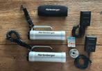 2x Hartenberger UW-Light Maxi Compact, Watersport en Boten, Duiken, Ophalen of Verzenden, Gebruikt, Duiklamp