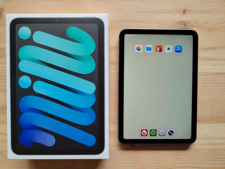 iPad Mini Wifi + LTE 64 gb space gray, Computers en Software, Apple iPads, Zo goed als nieuw, Apple iPad, 8 inch, 64 GB, Ophalen of Verzenden