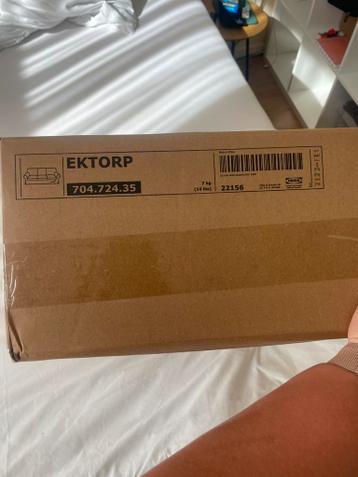 Ektorp ikea bank 3 zits + tweede hoes donker grijs - afbeelding 10