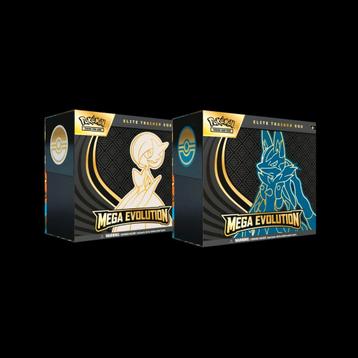 2 Pokémon Mega Evolution Elite Trainer Boxen beschikbaar voor biedingen