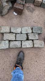 Prachtige oude kasseien kinderkoppen porfier 11x17 cm., Gebruikt, Klinkers, DeStenenMan, Ophalen