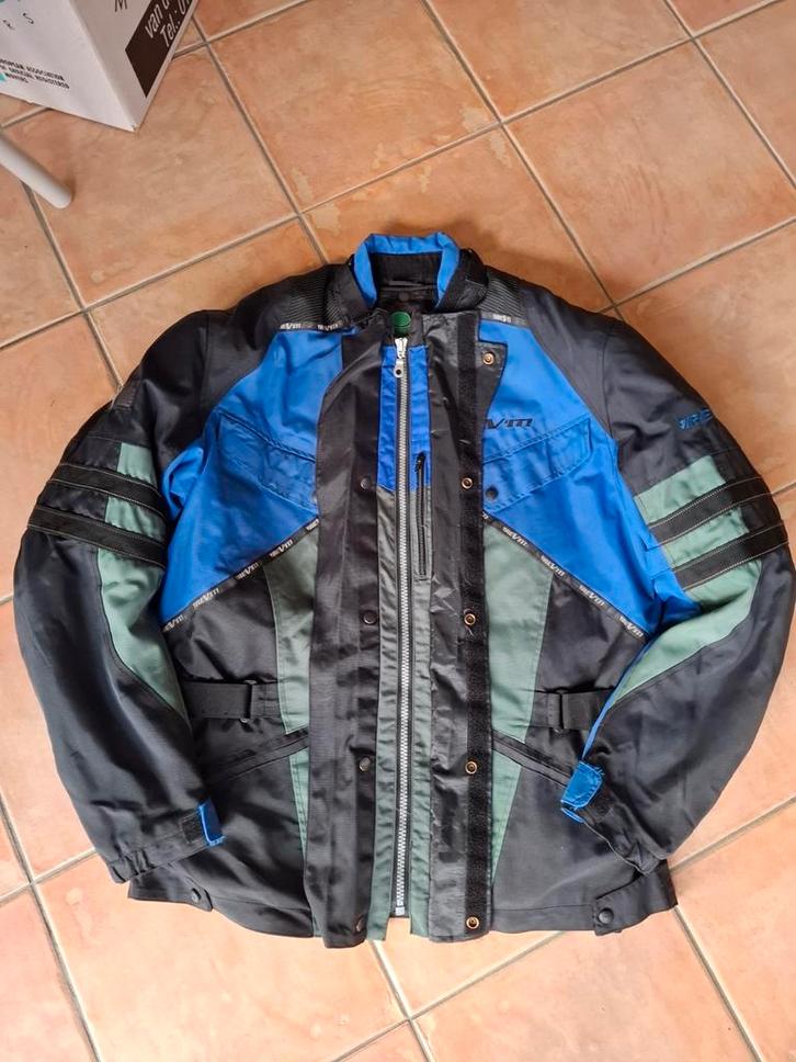 Motorjas en broek set, Motoren, Kleding | Motorkleding, Combipak, Tweedehands, Ophalen of Verzenden