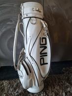 Ping Karsten iconische leren golftas, uitmuntende conditie., Ophalen of Verzenden, Gebruikt, Tas, Ping