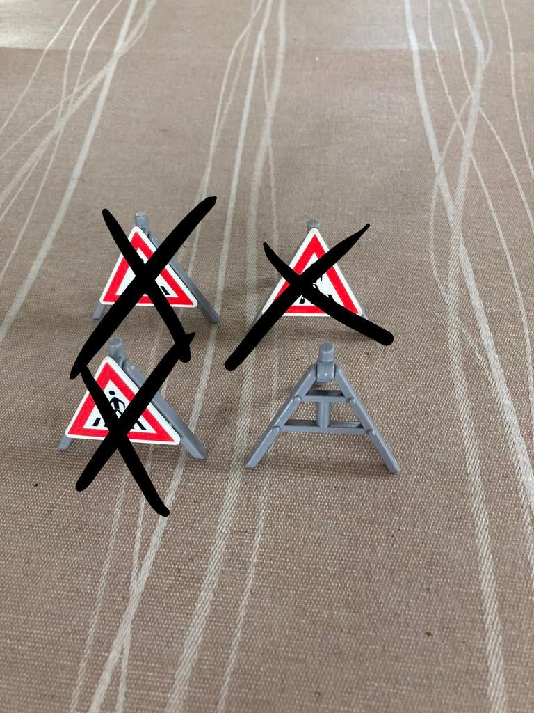 Playmobil houder voor verkeersbord., Kinderen en Baby's, Speelgoed | Playmobil, Ophalen of Verzenden, Zo goed als nieuw, Los playmobil